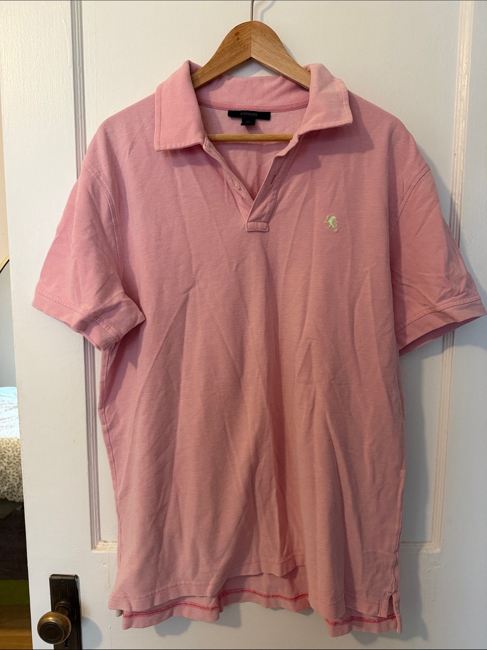 Express Polo- size XL- Pink